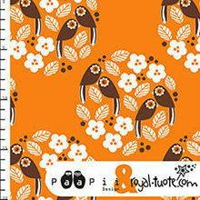Paapii Design organic fabric Linnunrata birds